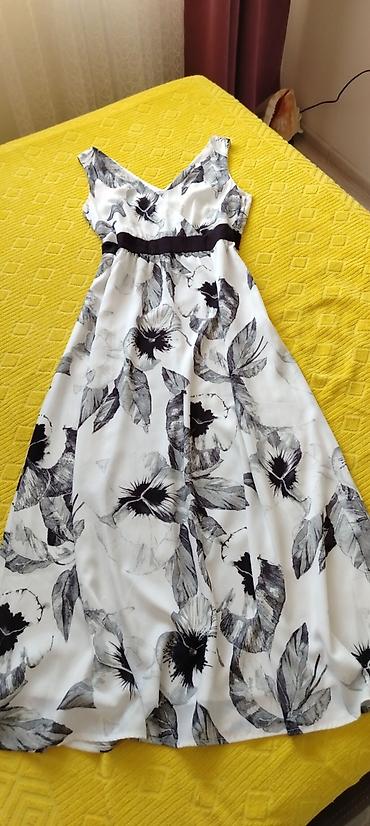 shein helanke: Prelepa maxi haljina brenda H&M, vel 42 ili L/XL, zakopčava se sa — 6