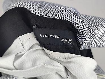 szlufki: Reserved, Spodnie materiałowe damskie, rozmiar L — 4