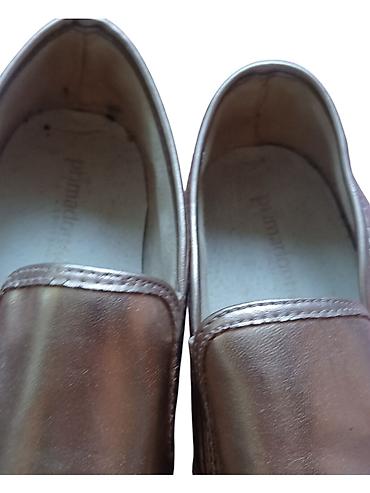 zlatne espadrile replay: Ženske slip-on patike/praktične mokasine u metalik roze boji — 4