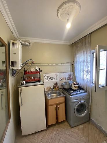 upd qesebesinde satilan evler: 1 otaqlı həyət evi - Plan: geniş bir otaq (yataq və qonaq zonası) — 5