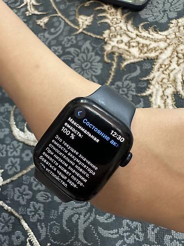Смарт-часы: ПРОДАМ Apple Watch 8 состояние отличное все имеется коробка 100% акб — 3