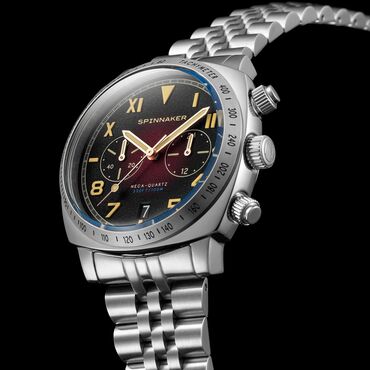 советские раритетные часы: Spinnaker Hull California Chronograph Состояние: новые, в коробке и с