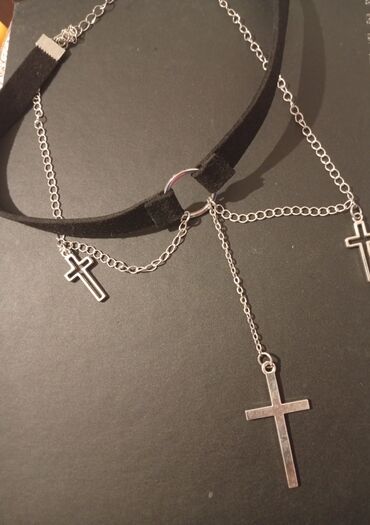 Ogrlice: Choker, Handmade — 1