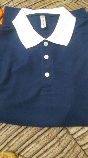 брендовая мужская одежда бишкек: Футболка 3XL (EU 46), 4XL (EU 48), 5XL (EU 50), цвет - Синий