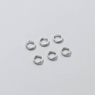 двойное кольцо: Рыболовные сплит- кольца высокоуглеродистая сталь, двойная петля