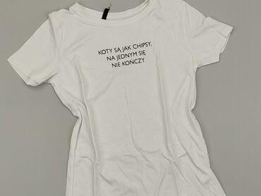 tommy hilfiger białe t shirty: T-shirt, SinSay, XS, stan - Dobry