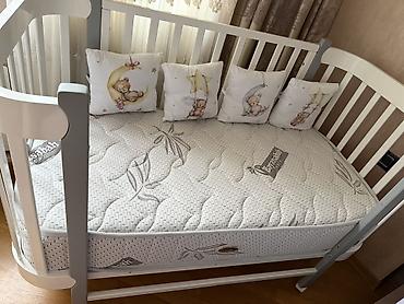 bambuk dosek: Oğlan və qız üçün, Yeni, Yumru, Beşik, Matras ilə, Yellənmə mexanizmi ilə — 1