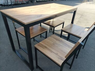 Столы и стулья для кафе: Стол и стул для кафе, Новый, Платная доставка, Самовывоз — 12