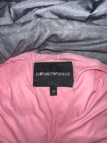 пальто зимнее: Пуховик куртка, Emporio Armani, S — 4