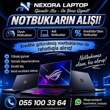 hard disk pc: Nexora Laptop – Notbukların alışı - Oyun notbukları, adi notbuklar və — 1