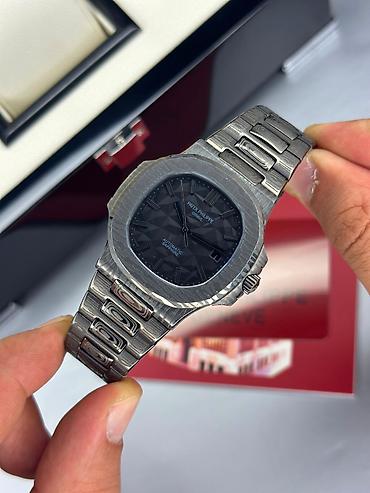 Аксессуары: Новый, Наручные часы, Patek Phillipe, цвет - Серебристый — 3