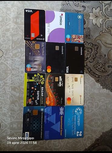 Искусство и коллекционирование: Məhsul: Müxtəlif mağaza, əyləncə mərkəzi və bank kartları kolleksiyası — 2