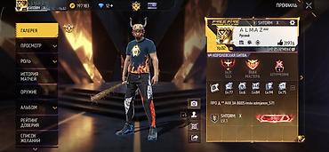 кызыл бирдик: Игровой аккаунт Free Fire (ALMAZ zzz Основное: - Уровень профиля: 82 — 6