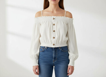 trampki biale h m: H&M Divided, Жіноча блуза, розмір S