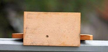 Značke, ordenje i medalje: RIBA, drveni trofej. Drveni trofej u obliku ribe sa takmičenja na Tisi — 7