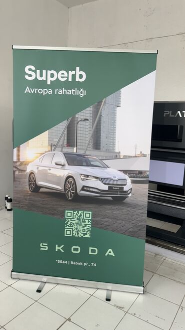 Reklam, çap: Roll up sifarisi qebul olunur📌 Birbaşa istehsalçıdan sifariş edin ucuz — 2