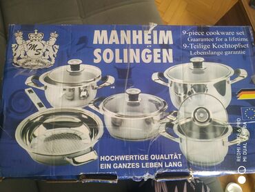 Digər məişət məhsulları: Teze nabor desti satilir Almaniya istehsalidir