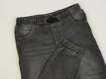 szerokie spodnie z diagonalu hm: Jeans, Little kids, 9 years, 128/134, condition - Perfect