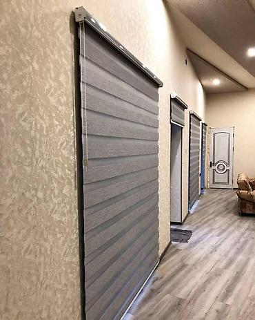 Жалюзи и рольшторы: Рулонные шторы «День‑Ночь» (зебра) - Двухслойная ткань с чередованием — 3