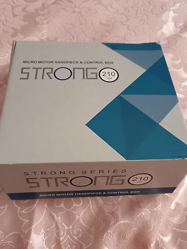 Gözəllik və estetika avadanlığı: STRONG 210 mikromotor dəst – manikür/pedikür və incə oyma işləri üçün — 2