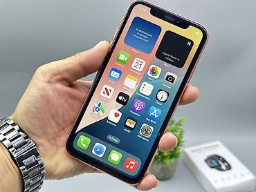usb lightning: IPhone Xr, Б/у, 128 ГБ, Розовый, 78 % — 1