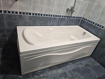 hamam kalonkası: Akril vanna – düzbucaqlı model - Material: yüksək keyfiyyətli akril — 2