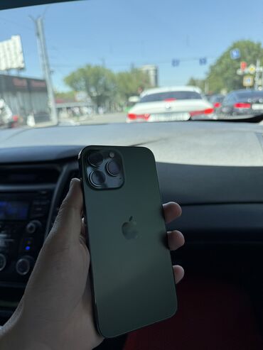айфон за 20000: IPhone 13 Pro Max, Б/у, 256 ГБ, Зеленый, Защитное стекло, Кабель, 83 %