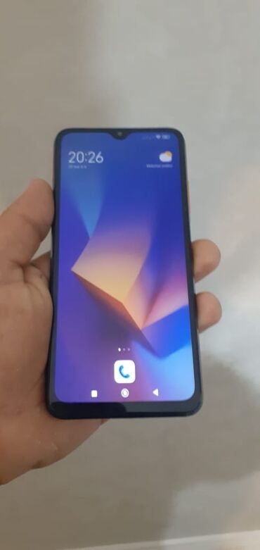 Redmi 9T, 128 GB, rəng - Qara, Sensor, Barmaq izi, Simsiz şarj