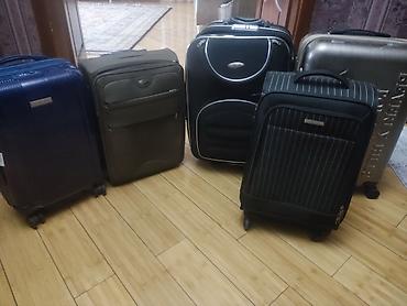 Чемоданы: Чемодан, Материал: Пластик, Большой (более 70 л), На колесах — 7