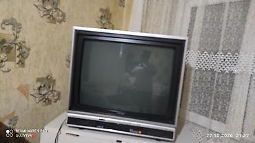 tv bu 2: Retro katod-şüa lampa (CRT) televizor - Korpus: gümüş/qarayrəng — 1
