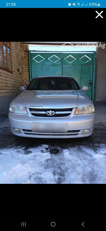 Daewoo: Daewoo Lacetti: 2005 г., 1.6 л, Механика, Газ, Седан