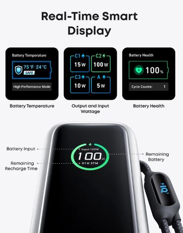 Digər: 🔷Yenidir, Bağlı qutuda satılır ✅ Anker firmasından 165W gücündə — 10