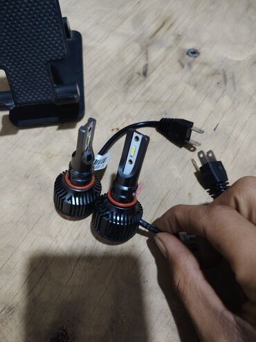 Кастрюли: Avtomobil üçün LED fara lampaları (cəft) - Plug-and-play dizayn