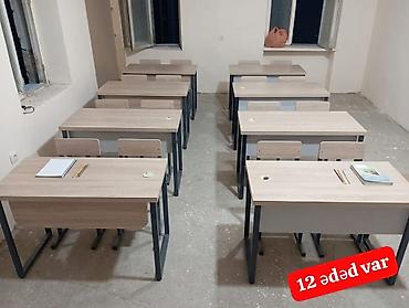dizustu masa: *Sada*
12 ədəd parta 
ela vəziyyətdədir 1 ədədi 40 AZN
ünvan Azadliq — 1