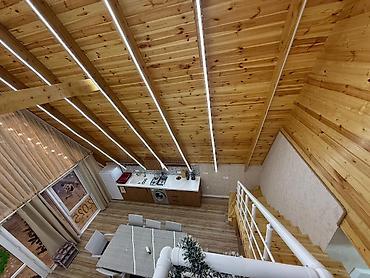 Günlük kirayə evlər: İstirahət üçün A‑frame tipli villa – şəxsi hovuzla - Memarlıq — 16