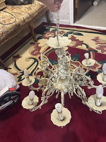 first home tekstil: Çılçıraq, 6 lampa, Metal — 2