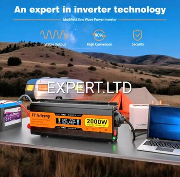 İnverterlər: Yeni Inverter, 100-300 Vt, 12 - 220 volt, Ünvandan götürmə, Ödənişli çatdırılma — 28