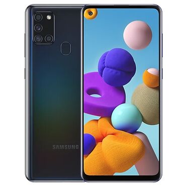 телефон за 6000: Samsung Galaxy A21S, Б/у, 64 ГБ, 2 SIM
