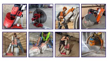 Beton işləri: Beton kəsmə beton deşmə xidməti Karot - HILTI DD 200 / 350 ilə 25 ° — 20