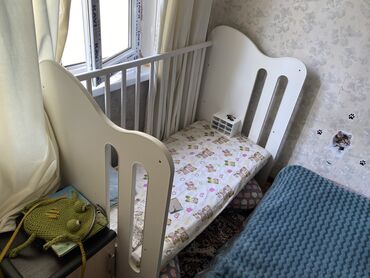 детские кроватки фото и цены: Продается детская кроватка, в хорошем состоянии. Ставится в два