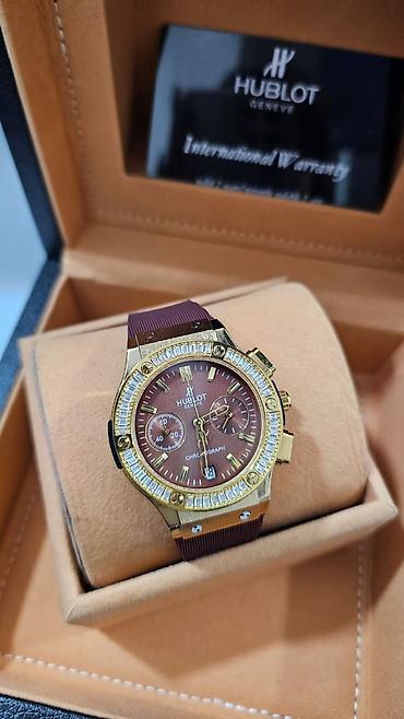 saatlar type 0: Yeni, Qol saatı, Hublot, rəng - Gümüşü — 6