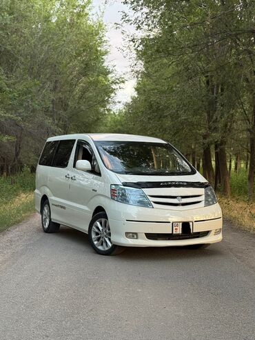 лексия машина: Toyota Alphard: 2003 г., 2.4 л, Автомат, Гибрид, Минивэн