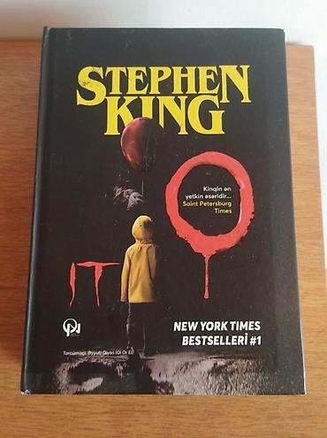 Kitab mağazasından 30 manata alınıb. O Stephen King New York Times