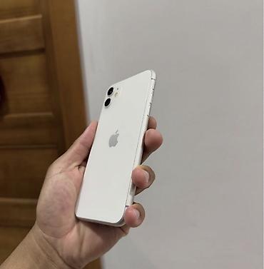 IPhone 11, 128 GB, Ağ, Zəmanət, Simsiz şarj, Face ID — 2