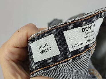 reserved denim: Bershka, Szorty damskie, rozmiar M — 5