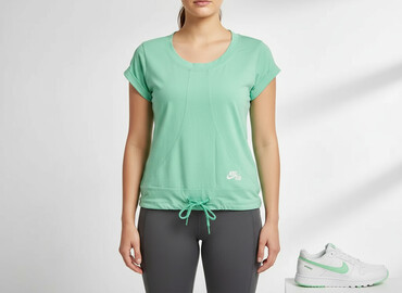 t shirty do kolarek: Nike, T-shirt damski, rozmiar XL