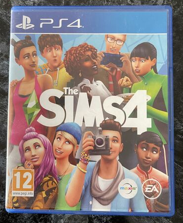 PS4 (Sony Playstation 4): Sims 4oyun diski