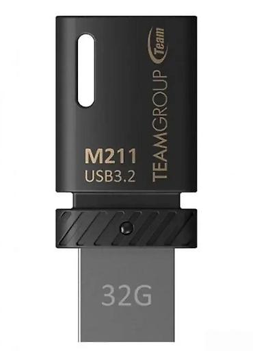 Druga oprema za računare i laptopove: TeamGroup M211 USB 3.2 fleš memorija – 32 GB - Kompaktan metalni USB — 4