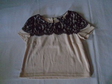 majice original: H&M, XS (EU 34), color - Beige