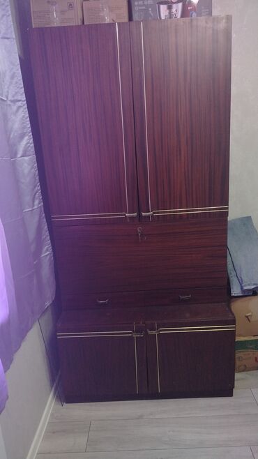hamam şkafı: Açılan, 4 qapılı Düz dolab, Qarderob, paltar dolabı